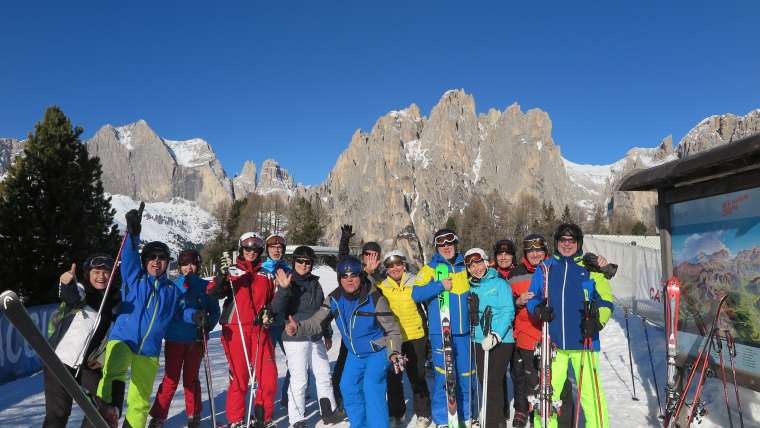 Ein Tag aus der Weiße Woche in den Dolomiten – Canacei Jan. 2020
